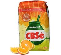CBSé Yerba Maté Thé saveur d'Orange 0,5 kg | Thé maté d'Argentine | Boisson revigorante et énergisante