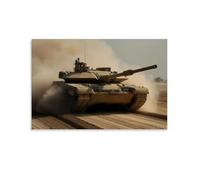 CBWVUWHJW Military Weapons - M1A2 Abrams - Décoration murale à la mode avec une supériorité blindée inégalée - 40 x 60 cm
