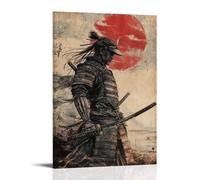 CBWVUWHJW Samurai - Blades of the Rising Sun Décoration murale tendance - Poster d'art à suspendre - 30 x 45 cm