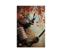 CBWVUWHJW Samurai - Code of the Warrior - Décoration murale tendance - Poster et décoration murale à suspendre - 40 x 60 cm