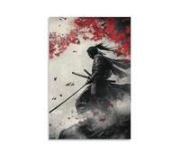CBWVUWHJW Samurai - Shadows of The Shogun - Décoration murale tendance - Poster et décoration murale à suspendre - 40 x 60 cm