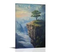 CBWVUWHJW The Gift of The Ascent Poster mural tendance à suspendre Motif vue du sommet 20 x 30 cm