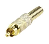 Valueline Cc-011l Rca Plug Doré Blanc Blanc
