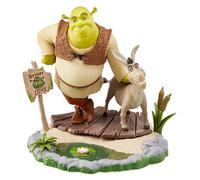 CC Countdown Characters Figurine de collection Shrek 2023 par Numskull - Produit officiel Shrek - Statue du calendrier de l'Avent à construire