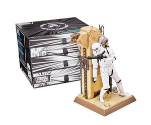 CC Countdown Characters by Numskull 2023 Original Stormtrooper Collectable Figure - Official Stormtrooper Merchandise - Buildable Advent Calendar Statue