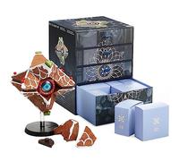CC Countdown Characters Numskull Figurine de collection Destiny 2024 en forme de coquille de fantôme en pain d'épice - Marchandise officielle de Destiny - Statue de calendrier de l'Avent à construire