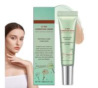 Cc Cream Red Corrector, Red Correct Cc Cream, crème correctrice de couleur pour une uniformité naturelle, hydrate la peau et le facteur de protection solaire, 15 ml