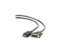 Gembird CC-DPM-DVIM-6 video cable adapter 1.8 m DisplayPort DVI Black NOIR G