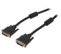CC-DVI2-BK-6 Câble dual link DVI-D (24+1) Connecteur recto verso 18m 30AWG GE...