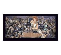 CC Editions Poster affiche offset Blacksad Juanjo Guarnido, John's Blues (100x50cm)