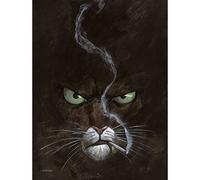 CC Editions Poster Affiche Offset Blacksad Juanjo Guarnido, Portrait à la Cigarette (50x70cm)