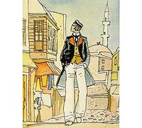 CC Editions Poster Affiche Offset Corto Maltese, La CASA Dorata di Samarcanda (18x24cm)