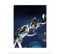 CC Editions Poster Offset Valérian Mézières Dance Under The Stars 40 x 50 cm