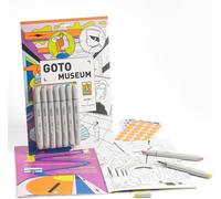 Cc Marker Coffret Cadeau Go To Museum Marqueur À Alcool Pointe Pinceau (Violet)[Z4477]
