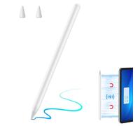 CC Store Stylet pour iPad Pro avec chargement magnétique, stylet 2ème génération pour iPad Pro, stylet avec sensibilité d'inclinaison, affichage de l'état de la batterie et rejet de la paume, pour
