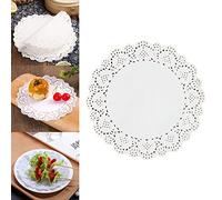 CC wonderland zone 4.5 Pouces(11.5CM) Napperon Papier Rond,100 Pièces Dentelle Papier Pad pour Fête…