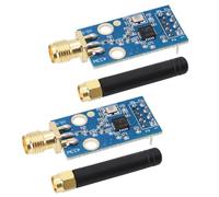 CC1101 Module sans Fil RUIZHI 2 pièces CC1101 433MHz Module émetteur avec Connecteurs d'antenne SMA 1.9-3.6V DC Compatible avec Arduino
