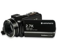 AgfaPhoto Caméscope numérique Realimove CC2700 – 2,7K 24MP Écran tactile 3'' Zoom 18× Noir
