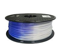CC3D Filament PLA à changement de couleur de 31 ℃ - Bleu à blanc - 1,75 mm - 1 kg - Changement de couleur avec température - Filament PLA pour imprimante 3D