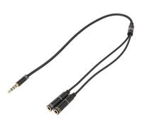 CCA-417M Câble Jacka 35mm 4pin MâleJack 35mm Femelle x2 02m GEMBIRD