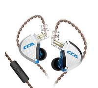 CCA C12 Écouteurs Intra-Auriculaires 5 BA 1DD Hybrides Pilotes Filaires Sport Casque Casque stéréo de Jeu HiFi Son Clair pour Musicien Audiophile Singer DJ