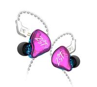 CCA KZ ZST X Écouteurs Intra-Auriculaires colorés 1BA 1DD Double Pilote Filaire HiFi Écouteurs de Jeu ergonomiques avec câble détachable à 2 Broches pour Singer Audiophile DJ