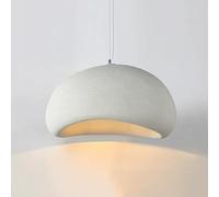 CCACHE Lampe Suspendue Blanche E27 Lampes suspendues lumières de Restaurant Lampe à Suspension de Bar personnalisée créative Style Wabi-sabi B&B luminaires de décoration intérieure