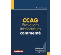 CCAG Prestations intellectuelles commenté