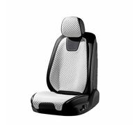 CccByaaa1 Housse de siège de Voiture pour Espace/Grand Espace V IV III II JR Je JK J63 Phase I/II/III 1991-2024,Coussin de siège de Voiture d'été,siège Frais,antidérapant,Respirant.,A-White