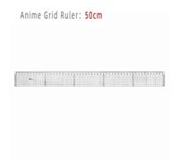 Ccclines-Règle Transparente En Pvc,Tableau D'écriture,Bloc-Notes,Coupe De Grille,Tapis De Dessin,Europe Cccan 8 Linii - Type 24cm