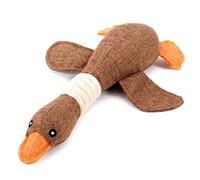 CCCompany Jouet à mâcher en Peluche d'oie Sauvage pour Chien de Petite et Moyenne Taille (Marron)