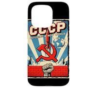 CCCP Construire Un Nouveau Monde soviétique Coque pour iPhone 15 Pro