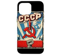 CCCP Construire Un Nouveau Monde soviétique Coque pour iPhone 16 Pro Max