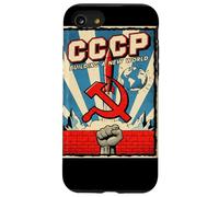 CCCP Construire Un Nouveau Monde soviétique Coque pour iPhone SE (2020) / 7/8