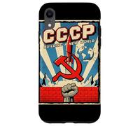 CCCP Construire Un Nouveau Monde soviétique Coque pour iPhone XR