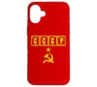 CCCP Rétro URSS Nostalgique avec Table Périodique Chimie Coque pour iPhone 16 Plus
