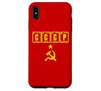 CCCP Rétro URSS Nostalgique avec Table Périodique Chimie Coque pour iPhone XS Max