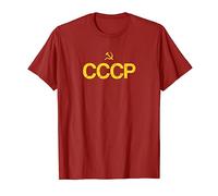 CCCP SSSR en Cyrillique Russe Russie T-Shirt