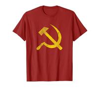 CCCP UdSSR Drapeau de la faucille Soviet Communisme Demo T-Shirt
