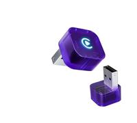 CCD 2025 Adaptateur sans Fil 2 en 1 pour CarPlay/Android Auto,Mini Adaptateur sans Fil sans décalage, Plug and Play,Connexion Automatique, Adapteur USB C Free