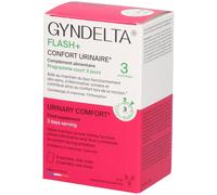 Laboratoire CCD - Gyndelta Flash+ Confort urinaire - D-Mannose, Canneberge - 6 sachets