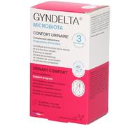 Laboratoire CCD – Gyndelta Microbiota Confort urinaire – Canneberge & probiotiques – 90 gélules