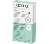 Oligobs Complément menstruel – Camomille, Fenouil, Magnésium, Vitamine B6 – Sans hormones, 3 cycles