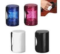 CCeCCe Lot de 4 shakers rythmiques en plastique avec sangle réglable pour guitare, ukulélé, mandoline, banjo, cajon, percussion, instruments de musique, accessoires