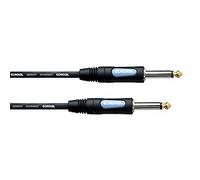 Câble de raccordement Cordial 10396 Jack audio [1x Jack femelle 6,3 mm (mono) - 1x Jack femelle 6,3 mm (mono)] 3 m noir gaine en