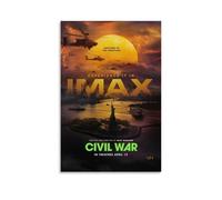 CChongjin Affiches de film de la guerre civile 1 - Affiches vintage décoratives sur toile - Affiches murales et impressions d'art modernes pour la décoration d'intérieur et de chambre à coucher -
