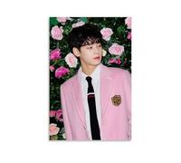 CChongjin Poster décoratif sur toile pour album de musique Cha Eun Woo 1, affiches et images d'art modernes pour chambre à coucher, 30 x 45 cm, sans cadre