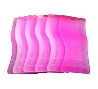 ccHuDE Lot de 12 spatules de nettoyage en plastique pour cire capillaire, grattoir, bâtons de cire dure, outils d'épilation pour crèmes dépilatoires