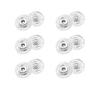 ccHuDE Lot de 20 boutons pression transparents à coudre pour couture, vêtements, loisirs créatifs, 18 mm