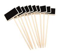 ccHuDE Lot de 20 mini piquets en bois pour plantes de jardinage